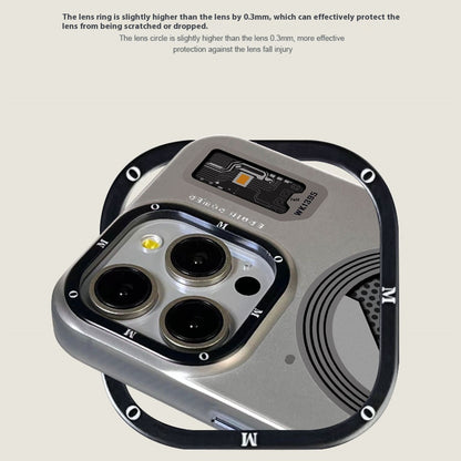 Technology Style Magnetic Suction Trend Frosted Drop-resistant Phone Case