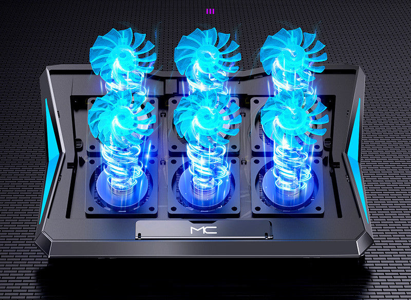 Base de enfriamiento para laptop con radiador