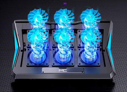 Base de enfriamiento para laptop con radiador