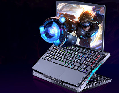 Base de enfriamiento para laptop con radiador