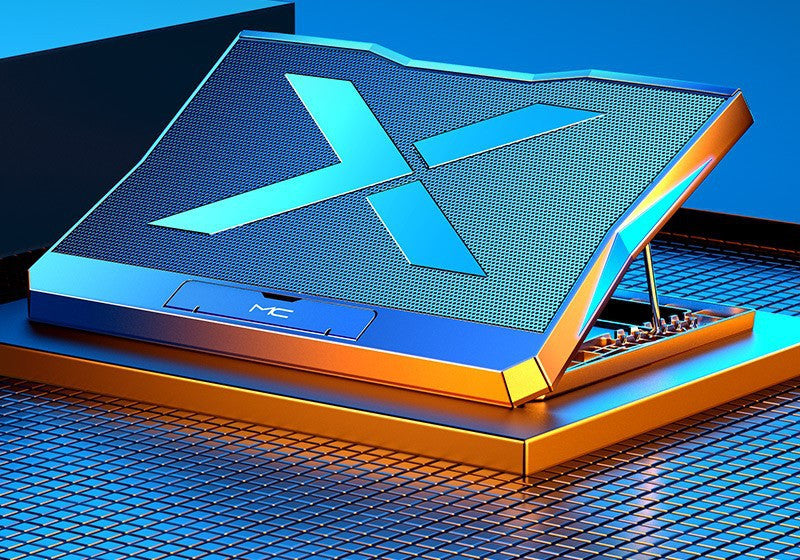 Base de enfriamiento para laptop con radiador